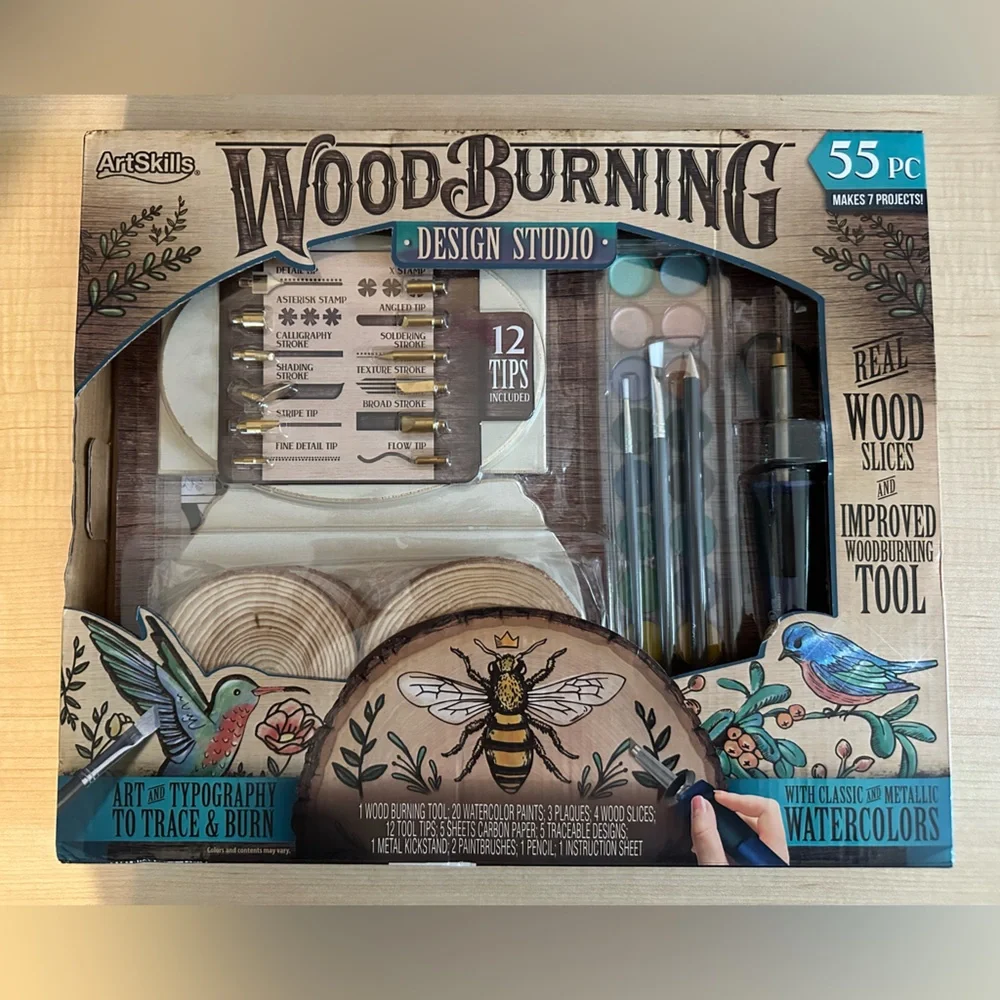 ArtSkills Wood Burning Design Studio Kit